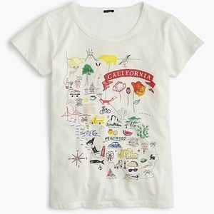 J. Crew California Collector T-shirt